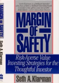 Margin of Safety