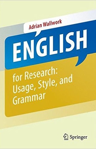 English for Research Usage, Style, and Grammar